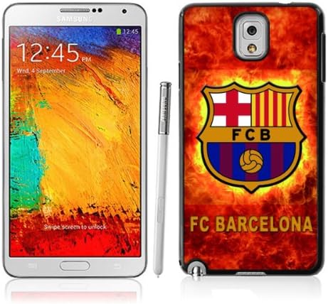 Note 3 Case,Football Samsung note 3 Case,FC Barcelona Galaxy note3 Case,Tough Dust Proof Hard Case Cover For Samsung Note3,N3-0161
