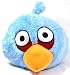 Angry Birds Blue Bird Plush Doll Figure 12" + Free Lanyard