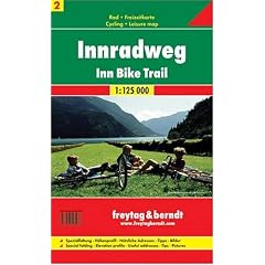 Freytag Berndt Radkarten, RK 2, Inn Radweg 1:125.000: Inn Bike Trail / Spezialfaltung / H�henprofil / N�tzliche Adressen / Tipps / Bilder