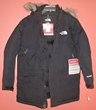 Northface Hyvent Mcmurdo Boys Jacket Sz XL Black
