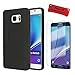 Samsung Galaxy Note 5 Case, FREE Tempered Glass Galaxy Note 5 Screen Protector WORTH $15 While Stocks Last, BONGEEK Dual Layer Hybrid Protective Case (Black)
