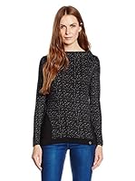 ZERGATIK Camiseta Manga Larga Smoothie4 (Negro / Crudo)