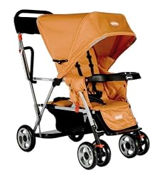 Joovy Caboose Ultralight Stand On Tandem Stroller, Sunset