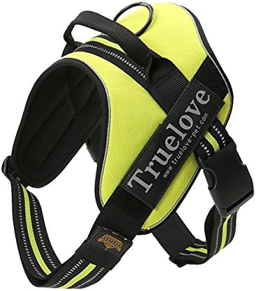 PAWSnCLUBS Pet Dog Front Range No Pull Harness 3M Reflective Outdoor Adventure Pet Vest with Handle, Green XL