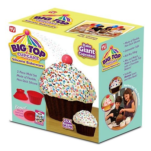 Big Top Cupcake BT011106 Silicone Bakeware