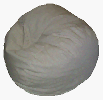 Baby: Personalized Monogram Embroidered Beanbag Chair Kid Size Comfy Bean Natural Cotton Removable Washable Cover Natural Hemp
