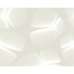 Livingwalls 6690-32 Tapete, Kleeblatt, wei� grau, Design by Lars Contzen
