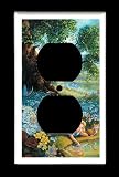 Alice Enchanted Forest Outlet Wall plate