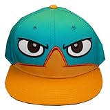 Phineas & Ferb Twill Big Face Flat Bill Snapback