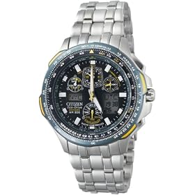 Citizen Skyhawk Blue Angels AT Montre Homme JY0040-59L