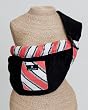 Balboa Baby Adjustable Sling by Dr. Sears-Black with Coral Stripe