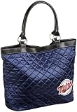 MLB Minnesota Twins Quilted Tote, Navy