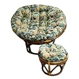 46 Papasan Cushion Fabric: Tapestry - Japanese Garden