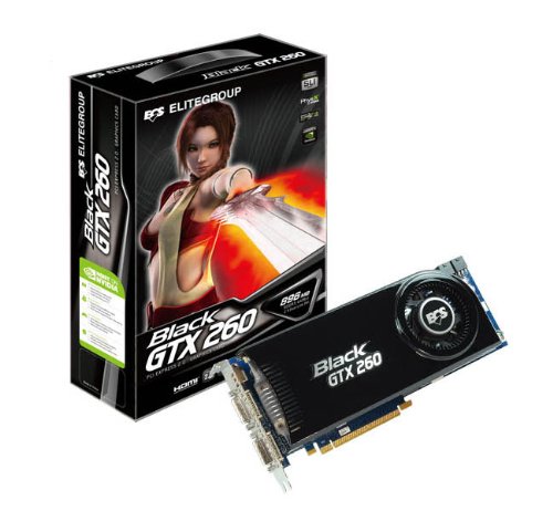 ECS nVidia GeForce GTX260 896 MB DDR3 Dual DVI-I PCI-Express 2.0 Video Card