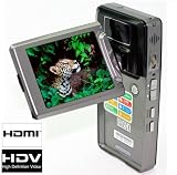 SVP T200-Black 1280x720p True HD Camcorder with 2.5 Flip LCD