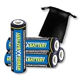 Reduce, RECHARGE, Recycle AccessoryPOWER truCELL Low Self Discharge Pre Charged AA Rechargeable Batteries - 8-Pack For Select Magellan eXplorist 100 / 200 / 210 / 300 / 600 / XL / Triton 1500 / 2000 and MORE