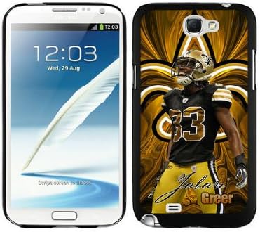 WOWCASE New Orleans Saints Jabari Greer NFL Rugged Case for Samsung Galaxy Note 2 Sport Fans Samsung Note 2 case-Christmas Gift