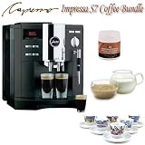Capresso 13289 Impressa S7 Avantgarde Refurbished Automatic Coffee Espresso Machine Café Bundle