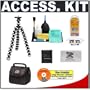 Joby GP1-00EN Gorillapod Flexible Tripod + Cameta DPS-01 Camera Care Package - for Point and Shoot Digital Cameras including Canon Powershot, Fuji Finepix, Kodak EasyShare, Nikon Coolpix, Olympus Stylus, and Sony Cybershot