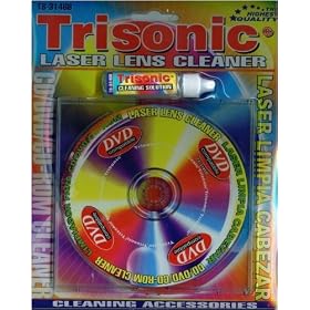 CD DVD PLAYER LASER LENS CLEANER PS2 XBOX LIQUID INCL. by Trisonic