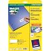Avery Zweckform Wiederabl�sbare-Etiketten weiss, 45,7x21,2mm, 1200 Etiketten