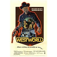 Westworld Poster Movie 11x17 Yul Brynner Richard Benjamin James Brolin Dick Van Patten