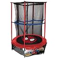 John 30649 - Spider-Man Trampolin mit Sicherheitsnetz und Verkleidung, 140 cm