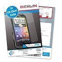 atFoliX FX-Clear Displayschutzfolie für HTC Desire S (2-er Pack) - Displayschutz kristallklar! Höchste Qualität - Made in Germany!