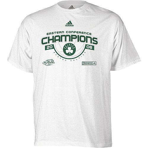 Buy adidas Boston Celtics 2008 Eastern Conference Champions Locker Room T-Shirt by adidas