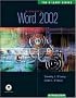 The O'Leary Series: Word 2002- Introductory