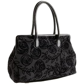 Liz Claiborne Really Rosy Large Frame Satchel