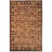 Safavieh Antiquities Collection AT51A Handmade Wine and Gold Hand-spun Wool Oval Area Rug, 4-Feet 6-Inch by 6-Feet 6-Inch