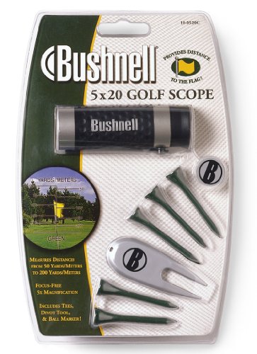 More of Bushnell  5x20 Golf Scope Rangefinder (Silver),mounting scope on rifle,mueller rifle scopes,mueller scopes