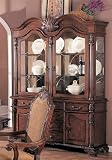 Saint Charles Traditional European Style Solid Wood China Cabinet Buffet Hutch