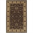 Caesar Chocolate / Beige Oriental Rug Size: 6' x 9' Oval
