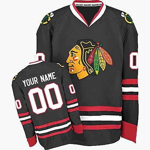 Men's Chicago Blackhawks Alternate Black Jersey Stan Mikita #21-XXXL