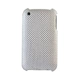 CASETRONICS Silver Weave Hard Shell Case for Apple iPhone 3G / 3GS