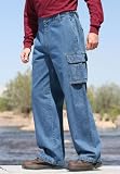 Liberty Blues Denim Cargo Jeans