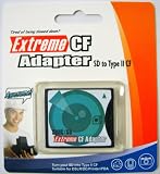 ESDCFII: Extreme MMC, SDHC, SD to CF Type II Adapter