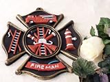 Fireman Cast Iron Wall Plaque