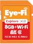 Eye-Fi Explore X2 8 GB Class 6 SDHC Wireless Photo & Memory Uploads EYE-FI-8EX