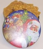 Scott's Cakes Macadamia Nut Brittle in a Santa's Toys Tin