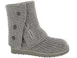 Grey Gray CARDY crochet Ugg Boots Uggs Size 7