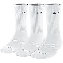 Nike Mens 3Pk Dri Fit Half Cush Crew

