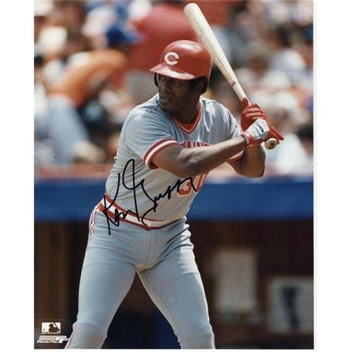 Ken Griffey Sr. Autographed Cincinnati Reds 8x10 Photo