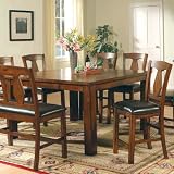 Steve Silver Lakewood 5-Piece Counter Height Dining Table Set - SSC535