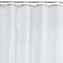 Maytex Waffle Poly Fabric Shower Curtain, White