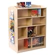 Guidecraft Double-Sided Bookcase