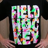 Field Hockey Splatter T-shirt