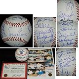 1969 Chicago Cubs Team Signed Baseball with 18 Signatures